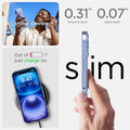ACS08205 - iPhone 16 Case Ultra Hybrid (MagFit) in White optimal slimness. Out of battery? Just charge on. 0.31
