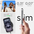 ACS08207 - iPhone 16 Case Ultra Hybrid (MagFit) in Carbon Fiber optimal slimness. Out of battery? Just charge on. 0.31