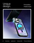 ACS09301 - iPhone 16 Pro Max Case c11 Series Eternal Edition (MagFit) in Eternal showing the unique design. Innovation meets style