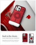 ACS08154 - iPhone 16 Pro Case Classic C1 (MagFit) in Ruby Back to the classic iconic design from 1988 reimagined. reimagining the iconic imac g3 design into a form factor that fits inside the hand.