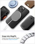 ACS07978 - iPhone 16 Pro Max Case Thin Fit (MagFit) in Black snap into magfit. update your daily carry with magfit to unlock the spigen ecosystem.