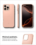 ACS08686 - iPhone 16 Pro Max Case Thin Fit (MagFit) in Rose Titanium minimal aesthetic. Sleek form factor, for simple protection day in, and day out.