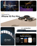 ACS07980 - iPhone 16 Pro Max Case Thin Fit (MagFit) in Metal Slate do you. we got you. spigen. All new designed for iPhone 16 Pro max. Magfit for magsafe. slim protection. Magfit compatible perfect attraction.