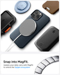 ACS07980 - iPhone 16 Pro Max Case Thin Fit (MagFit) in Metal Slate snap into magfit. update your daily carry with magfit to unlock the spigen ecosystem.
