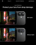 AGL07921 - iPhone 17 Optik Pro EZ Fit Lens Protector showing the lens protection. Protect your lens from drop damage