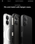 AGL07921 - iPhone 17 Optik Pro EZ Fit Lens Protector showing the case friendliness. Mix and match with Spigen cases