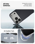 ACS09968 - iPhone 17 Pro Case Nano Pop (MagFit) showing the all day defense with airbag like corners that absorb impact from daily drops
