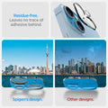 AGL05762 - iPhone 14 / 14 Plus Optik Lens Protector in crystal clear residue free. leaves no trace of adhesive behind. 