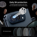 AGL12011 - iPhone Duo Optik Pro EZ Fit Lens Protector in Night Sky showing 9H tempered glass lens protectors designed to protect camera lenses from scratches and drops
