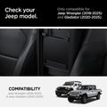 ACP09216 - Jeep Series -  Center Console Hidden Storage Box | JO221 check your jeep model. only compatible for jeep wrangler (2018-2025) and gladiator (2020-2025). compatibility jeep wrangler (2018-2025) and gladiator (2020-2025).