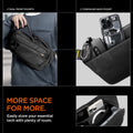 AFA07482 - Sling Bag KD410 in Black showing more space for more