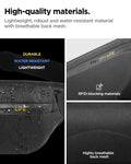 AFA07543 - Waist Band KD411 in Black showing the high quality materials of bag