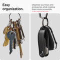 AHP03647 - Valentinus Key Holder in black showing the easy organization, organize your keys and  accessories while making them more accessible