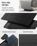 AMP10401 - Slim Fold Laptop Stand | LD201-S1 showing the non-slip design