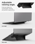 AMP10403 - Slim Fold Laptop Stand | LD201-S3 showing the adjustable viewing angle