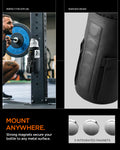 AFA09382 - Tumbler Holder Bag | LF500 showing mount anywhere. strong magnets secure your bottle to any metal surface