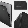ACS05272 - MacBook Air Case Urban Fit in black showing the different angles