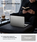 ACS10976 - MacBook Pro 14-inch in Heather Gray showing sleek and slim design