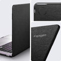 ACS06958 - MacBook Air 15-inch Case Urban Fit in Black showing the different angles