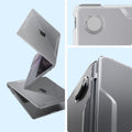 ACS05271 - MacBook Air Case Thin Fit in crystal clear showing the different angles