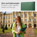 AFA06423 - MacBook Pro 14-inch Valentinus S Laptop Pouch in Jeju Green slim lightweight design carried outdoors with laptop protection on the go