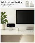 AMP09171 - Magsafe Charger Stand (Mag Fit) in Dune Beige showing the minimal esthetics. StandBy in style with sleek aesthetics everyday.