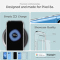 ACS07260 - Pixel 8a Case Ultra Hybrid in Crystal Clear precise craftsmanship designed and made for pixel 8a.