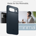 ACS06289 - Pixel 8 Case Thin Fit in metal slate feels unnoticeable made for the minimalist.