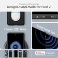 ACS04696 - Pixel 7 Case Liquid Air in matte black precision craftsmanship designed and made for pixel 7.