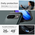 ACS07694 - Pixel 9 Pro Case  Tough Armor in Abyss Green daily protection raised edges protect the camera and screen from surface scratches. Air cushion technology helps mitigate impact from drops.
