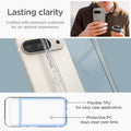 ACS07687 - Pixel 9 Pro Case Ultra Hybrid in Crystal Clear Lasting clarity crafted with premium materials for an optimal experience. Flexible TPU for easy case application. Protective PC stays clear over time.
