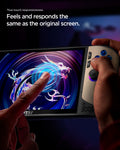 AGL09755 - Claw 8 AI+ A2VM GLAS.tR Slim in clear showing the true touch responsiveness