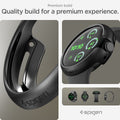 ACS07392 - Pixel Watch 3 (41mm) Case Thin Fit in Black showing the premium build. Quality build for a premium experience