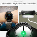 ACS07598 - Pixel Watch 3 (45mm) Case Liquid Air in Matte Black precise cutouts. Unhindered usage of all functionalities.