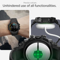 ACS07599 - Pixel Watch 3 (45mm) Case Rugged Armor Pro in Black  precise cutouts. unhindered usage of all functionalities.