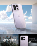 ACS09785 - OnePlus 15 Ultra Hybrid in Crystal Clear showing the Ultra Hybrid case only designed for OnePlus 15