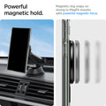 ACP06106 - Magnet Ring Plate (MagFit) in black showing the powerful magnetic hold. Magnetic ring snaps on strong to MagFit mounts with powerful magnetic force