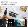 ACS03456 - Pixel 6 Pro Case Rugged Armor in matte black lifted protection. keep  your camera and screen scratch free.