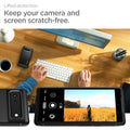 ACS03437 - Pixel 6 Case Rugged Armor in matte black lifted protection. keep  your camera and screen scratch free.
