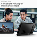 ACS03461 - Pixel 6 Pro Case Tough Armor in black hands free mode convenient viewing for maximum comfort.