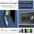 ACS06319 - Pixel 8 Pro Case Tough Armor in black made for google partnered with google for quality and precise craftsmanship.