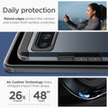 ACS06320 - Pixel 8 Pro Case Tough Armor in metal slate daily protection raised edges protect the camera and screen from surface scratches. Air cushion technology helps mitigate impact from drops.