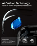 ACS11287 - Pixel 10a Nano Pop (Mag Fit) in Black Sesame showing aircushion technology. corner air pocket design for impact mitigation