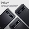 AGL05470 - Pixel 7 Pro Optik Lens Protector in black match made in heaven. Optik lens protector is compatible with all Spigen pixel 7 pro cases.