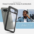 ACS06280 - Pixel 8 Case Ultra Hybrid in matte black the clear choice. Keep it original. Keep it protected.
