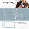 ACS06315 - Pixel 8 Pro Case Ultra Hybrid in crystal clear Lasting clarity crafted with premium materials for an optimal experience. Flexible TPU for easy case application. Protective PC stays clear over time.