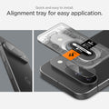 AGL08443 - Pixel 9 Case Optik EZ Fit Lens Protector in Crystal Clear quick and easy to install. Alignment tray for easy application.