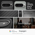 ACS07734 - Pixel 9 Pro XL Case Enzo Aramid in Matte Black compatible Pixel 9 pro xl. All day protection
