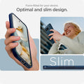 ACS09038 - Pixel 9a Case Thin Fit (MagFit) in Navy Blue showing the Form-fitted for your device. Optimal and slim design