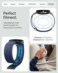 AMP11748 - Pixel Watch 5 (45mm)  Athlex Air Active Navy Blue adjustable design accommodates a wide range of wrist sizes for a customized fit.